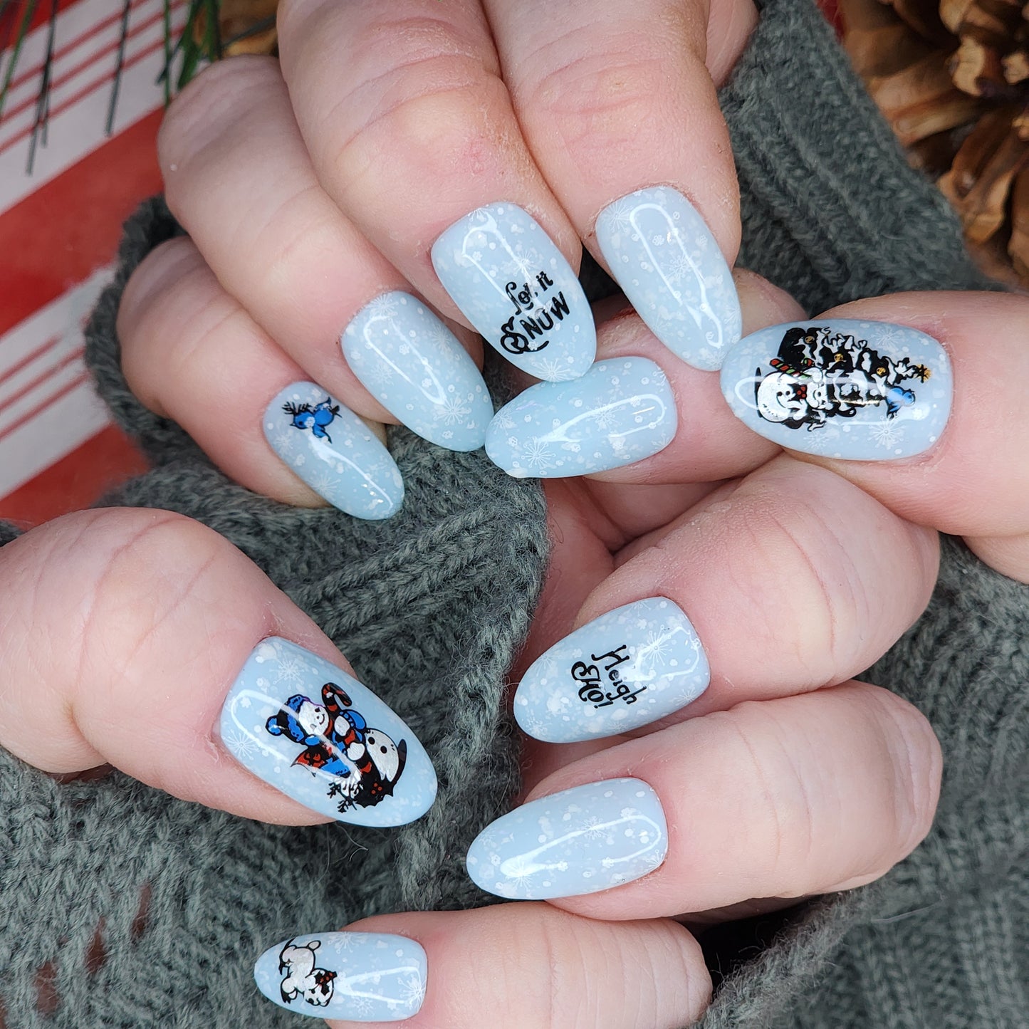 Vintage Snowmen