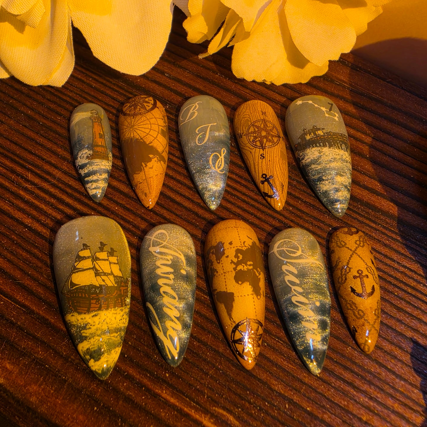 SWIM – Luxury Press-On Nail Set